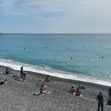 Suede Promenade Duplex At 1 Min From The Sea 2 Bathrooms דירה ניס