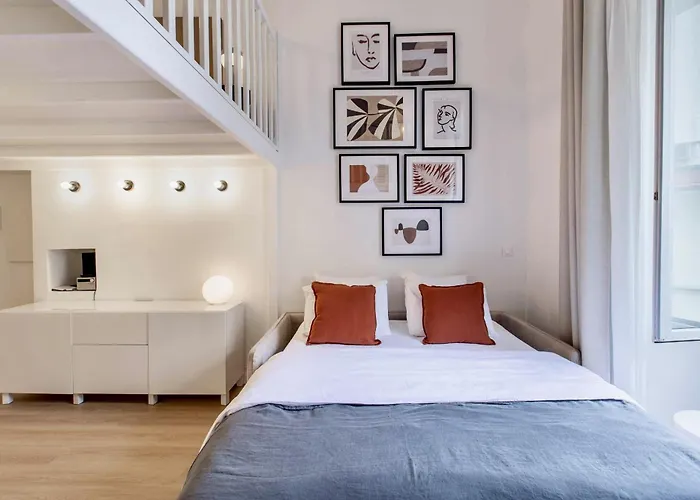 Suede Promenade Duplex At 1 Min From The Sea 2 Bathrooms