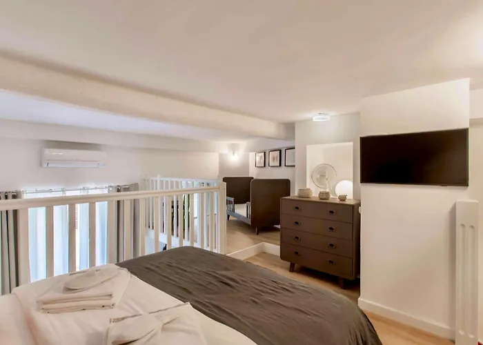 Suede Promenade Duplex At 1 Min From The Sea 2 Bathrooms 니스